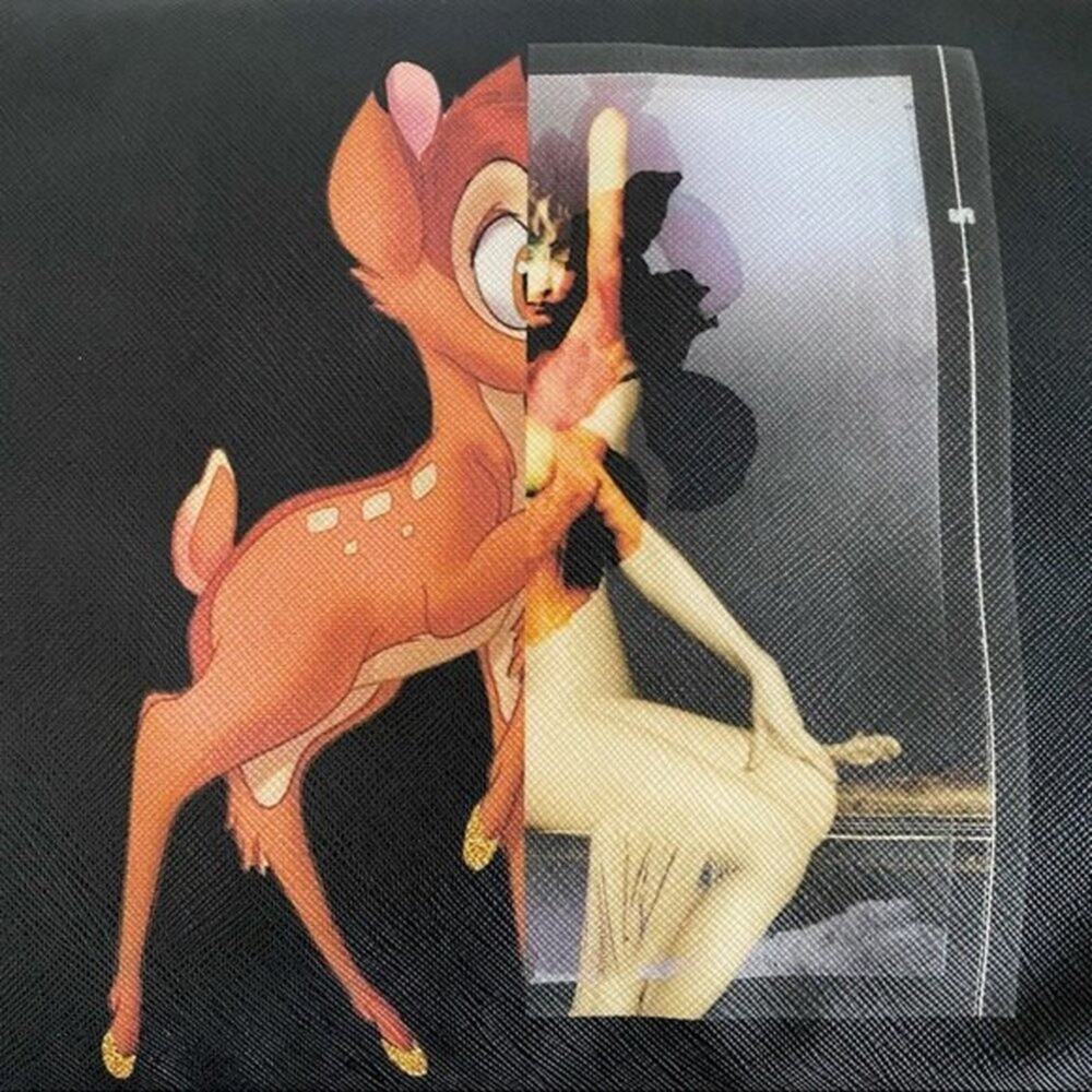 Givenchy x Disney Bambi Print Large Zippy Clutch Limited Edition - Picture 11 of 11